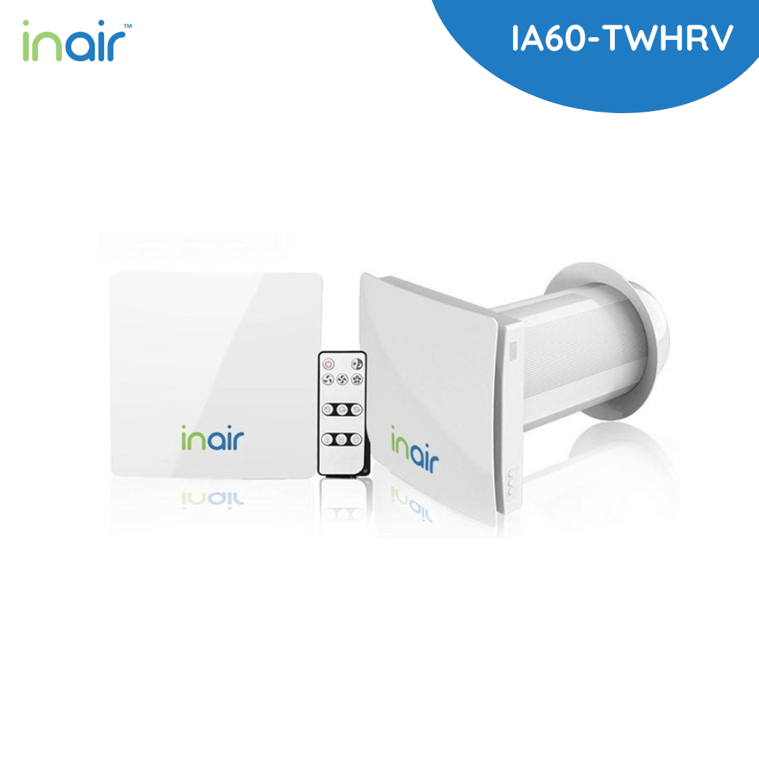 InAir™ IA60-TWHRV Thru the Wall Heat Recovery Ventilation Unit