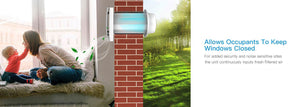 InAir IA60-TWV (Thru the Wall Positive Air Purifier Ventilation Unit)